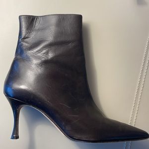 Manolo Blahnik heeled bootie